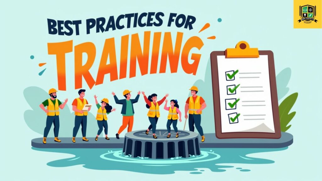 Employees participating in a workplace training session led by an instructor